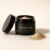 MESEMBRA Kanna extract powder in a black glass jar